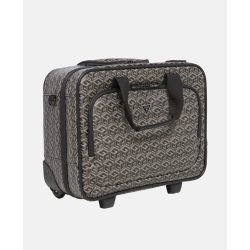   Guess Férfi Női Unisex gurulós bőrönd utazótáska  /kampscb várható érkezés: 03.10