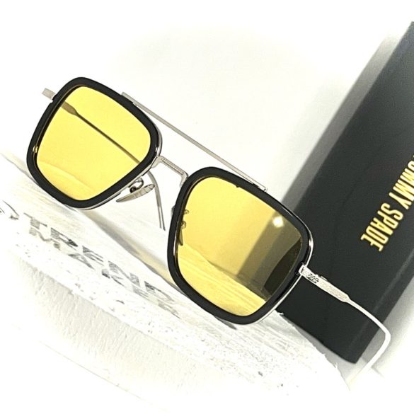 Tommy Spade TS9506  férfi női uni ezüst polarizált napszemüveg /kamptsp