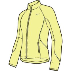   Nike női sárga dzseki kabát XS/34 321339/340F /kamplvm Várható érkezés: 07.10