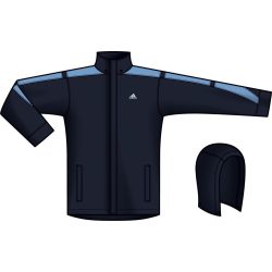  Adidas fiú kék kabát, dzseki kabát 116 P93385 /kamplvm Várható érkezés: 07.10