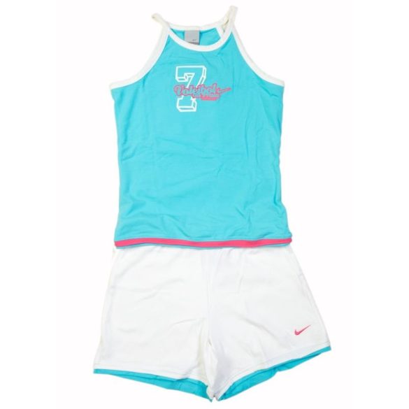 Nike lány fehér, rózsaszín altéta, nadrág szett XL (158-170 cm) 423570/400 /kamplvm Várható érkezés: 03.10