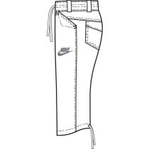   Nike női fehér nadrág, térdnadrág XS/34 218746/100 /kamplvm Várható érkezés: 03.10