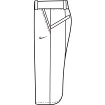   Nike női fehér nadrág, térdnadrág S/36 212505/100 /kamplvm Várható érkezés: 03.10