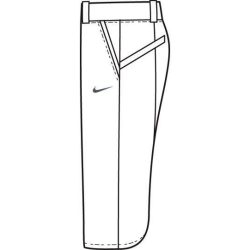  Nike női fehér nadrág, térdnadrág M/38 212505/100 /kamplvm Várható érkezés: 06.15