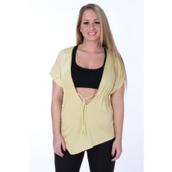   Nike női mustársárga póló, atléta Top újjatlan póló L/40 235860/713 /kamplvm Várható érkezés: 06.15