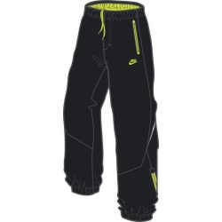   Nike Fiú fekete tréning melegítő szabadidőruha nadrág M (140-152 cm) 364748/010 /kamplvm Várható érkezés: 06.15