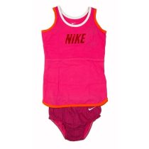   Nike bébi lány rózsaszín ruha, kisbugyi 75-80 cm 373206/680 /kamplvm Várható érkezés: 03.10