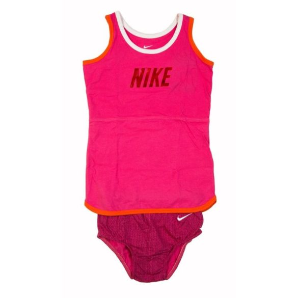 Nike bébi lány rózsaszín ruha, kisbugyi 75-80 cm 373206/680 /kamplvm Várható érkezés: 03.10