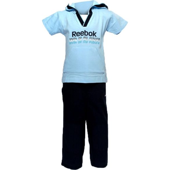 Reebok gyerek világos kék, sötétkék póló+3/4 nadrág 80 cm K35079 /kamplvm Várható érkezés: 03.10