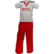   Reebok gyerek szürke, piros póló+3/4 nadrág 80 cm K35080 /kamplvm Várható érkezés: 03.10