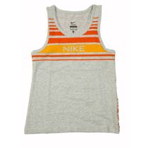   Nike kislány szürke, narancs sárga atléta Top újjatlan póló S (104-110 cm) 412824/050 /kamplvm Várható érkezés: 03.10