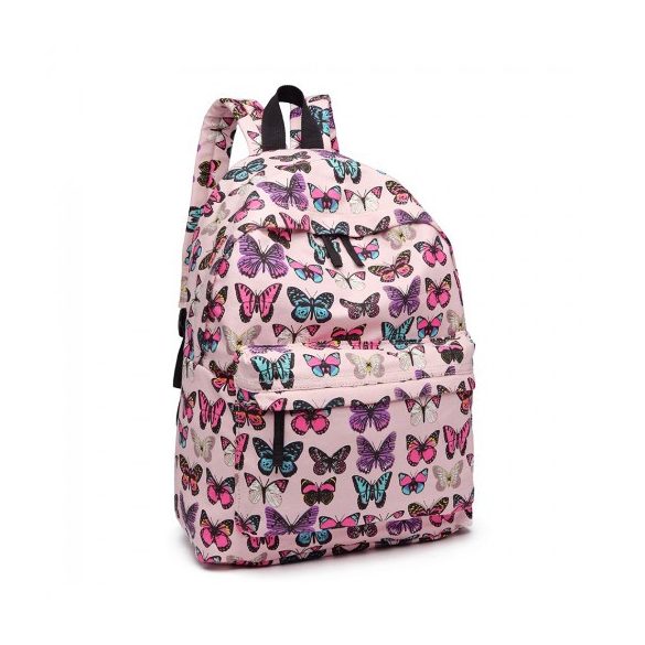 Miss Lulu London E1401B - hátizsák pillangó rózsaszín