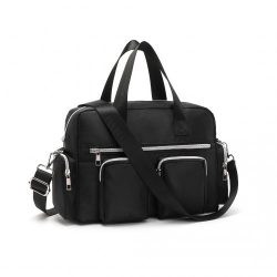   Miss Lulu London EB2351 - Kono Schlank Mehrfachtaschen Wasserabweisend táska Tragetasche fekete