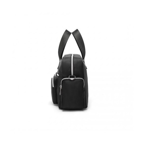 Miss Lulu London EB2351 - Kono Schlank Mehrfachtaschen Wasserabweisend táska Tragetasche fekete