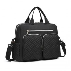   Miss Lulu London EQ2248 - Kono Dauerhaft és Funktionell bevásárló táska zum Wechseln fekete