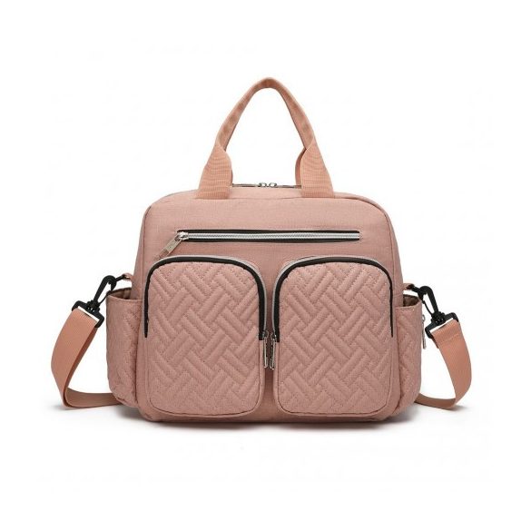 Miss Lulu London EQ2248 - Kono Dauerhaft és Funktionell bevásárló táska zum Wechseln rózsaszín