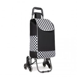   Miss Lulu London EQ2259 - Kono 6-Rad-csúszó-bevásárló táska fekete