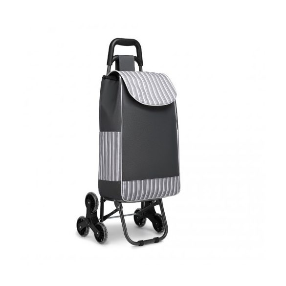 Miss Lulu London EQ2259 - Kono 6-Rad-csúszó-bevásárló táska szürke