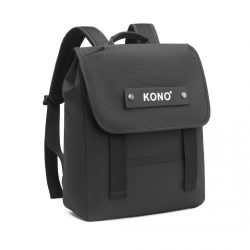   Miss Lulu London EQ2327 - Kono PVC- Wasserfest Stromlinienförmig és Innovativ Klappen-hátizsák fekete