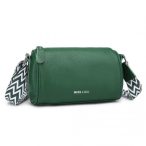   Miss Lulu London L2309 - Leichtes Súly széles vállpánt valódi bőr táska-Táska zöld
