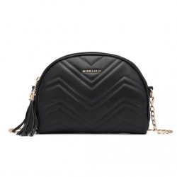 Miss Lulu London LB2236 - Trendy Quaste táska-Táska fekete