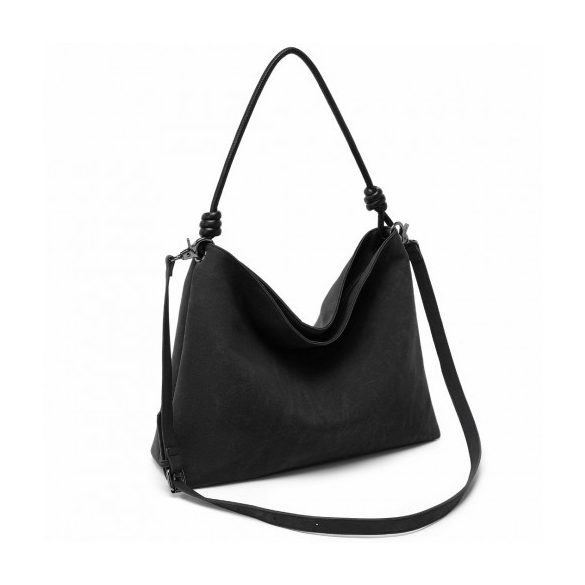Miss Lulu London LG2324 - Minimalistisch Schick bevásárló táska Persönlichkeit fekete