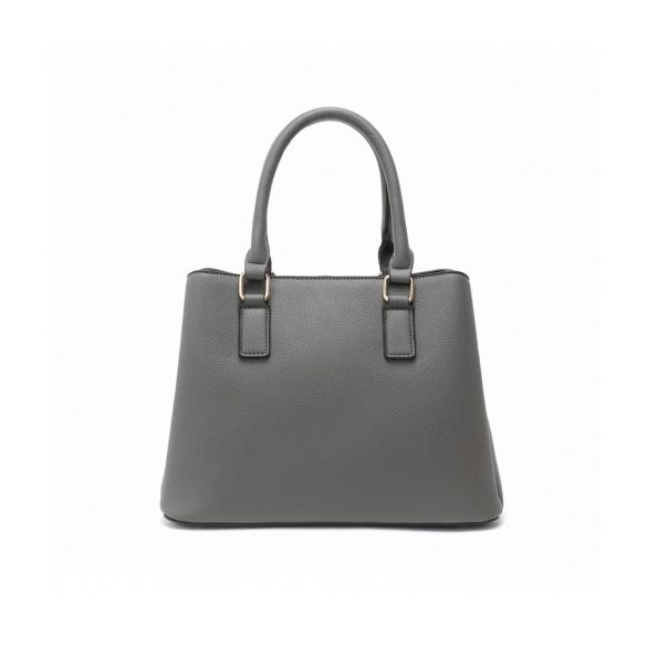 Miss Lulu London LT2352 - Modern Eleganz -bőr női bevásárló táska szürke