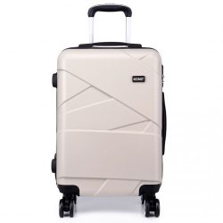   Miss Lulu London K1772-2L - Kono bőrönd 20-Zoll-Verbandeffekt bézs