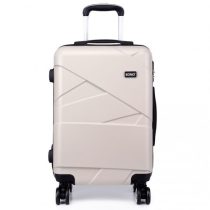   Miss Lulu London K1772-2L - Kono bőrönd 24-Zoll-Verbandeffekt bézs