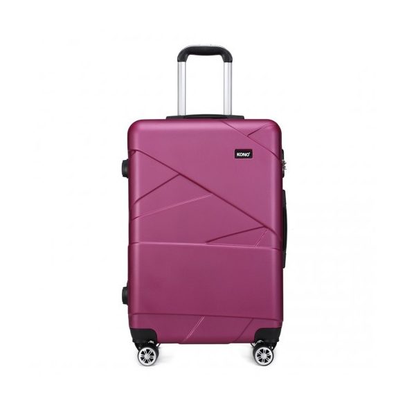Miss Lulu London K1772-2L - Kono bőrönd 20-Zoll-Verbandeffekt Lila