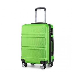   Miss Lulu London K1871-1L - Kono ABS 24 Zoll geformter horizontaler Design-bőrönd zöld