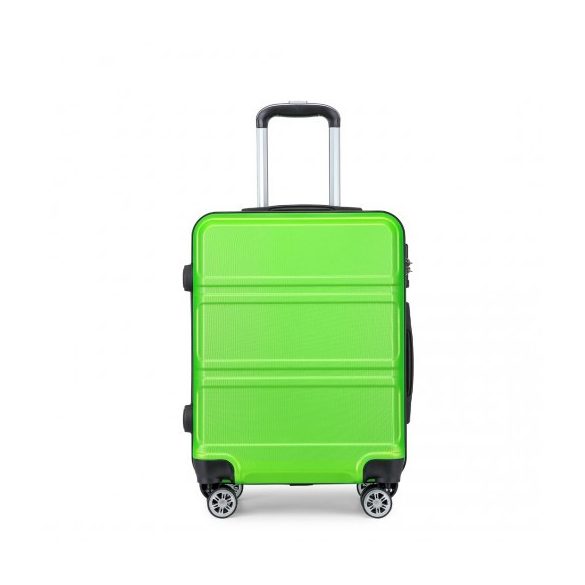 Miss Lulu London K1871-1L - Kono ABS 24 Zoll geformter horizontaler Design-bőrönd zöld