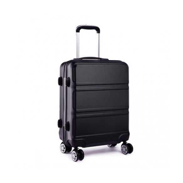 Miss Lulu London K1871-1L - Kono ABS Geformtes horizontales Design 24-Zoll-bőrönd fekete