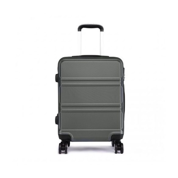 Miss Lulu London K1871-1L - Kono ABS Geformtes horizontales Design 24-Zoll-bőrönd szürke