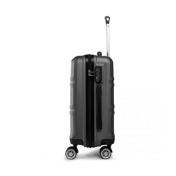 Miss Lulu London K1871-1L - Kono ABS Geformtes horizontales Design 24-Zoll-bőrönd szürke