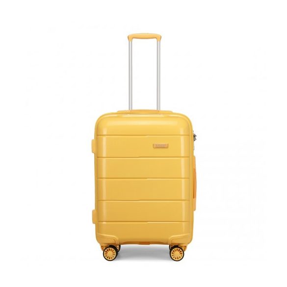 Miss Lulu London K1997L-KONO PP-bőrönd 20-ZOLL-sárga