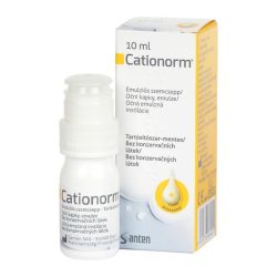 Cationorm 10 ml Kiegészítő Szemcsepp