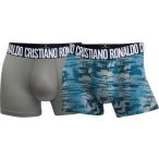   Cristiano Ronaldo férfi alsónadrág 2db-os 8502-49-421 szürke kék/szürke kék M
