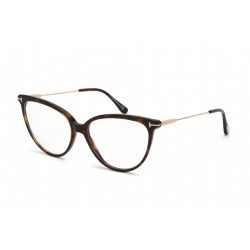   Tom Ford FT5688-B szemüvegkeret sötét barna / Clear lencsék női /kac