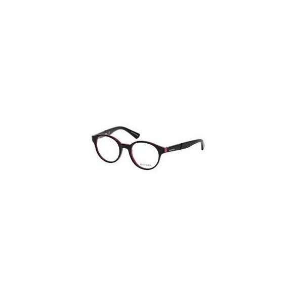 Diesel gyerek fekete szemüvegkeret DL5244/V 005 52 /kac