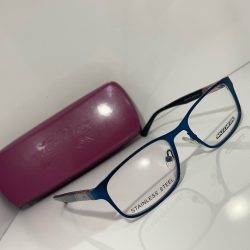   Skechers SE1145 091 szemüvegkeret matt kék / Clear lencsék /kac