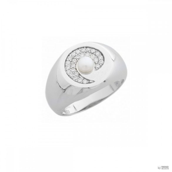 Misaki Női gyűrű ezüst SPIRALE QCURSPIRALE 50 (15.9 mm Ă) /kac