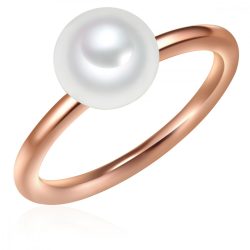   Valero Pearls 50100038 gyűrű Sterling Arany színű -gyöngy fehér gyűrű 56 /kac