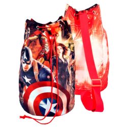   Marvel Avengers Bosszúállók tube  hátizsák táska 38cm gyerek /kac