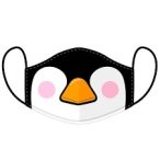   Cutiemals Penguin Reukard Face álarc nagyméretű gyerek /kac