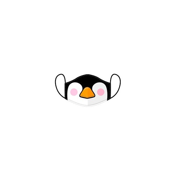 Cutiemals Penguin Reukard Face álarc nagyméretű gyerek /kac