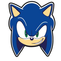 Sonic the hedgehog 3D cushion gyerek /kac