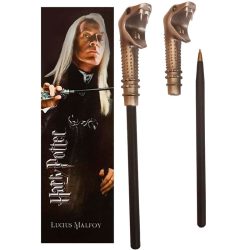   Harry Potter Lucius Malfoy wand pend és bookmark gyerek /kac