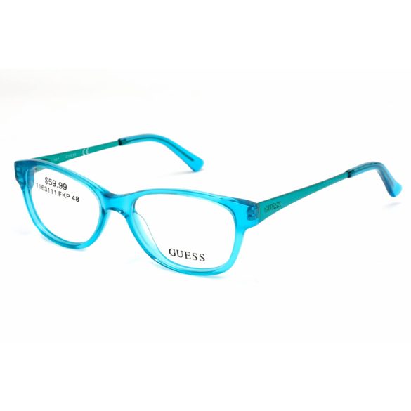 Guess GU9135-3 szemüvegkeret türkiz kék zöld gyerek/ Clear lencsék női /kac