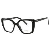   Prada 0PR 16ZV szemüvegkeret fekete / Clear lencsék női /kac